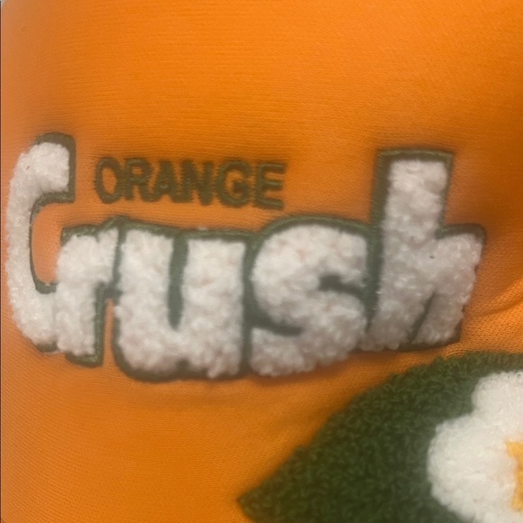 Orange Crush Women's Floral trucker baseball Cap - Picture 8 of 9